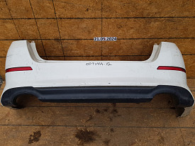 БАМПЕР ЗАДНИЙ 1 (В СБОРЕ С КАТАФОТАМИ) (БЕЛЫЙ) KIA OPTIMA 3 TF K5 2013-2016