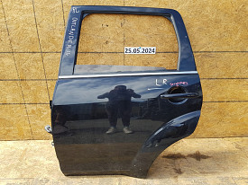 ДВЕРЬ ЗАДНЯЯ ЛЕВАЯ (ЧЕРНАЯ) MITSUBISHI OUTLANDER XL CW0W 2005-2012
