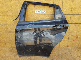 ДВЕРЬ ЗАДНЯЯ ЛЕВАЯ (С ПОВРЕЖДЕНИЕМ) (ЧЕРНАЯ) BMW X6 E71 2009-2014