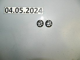 ЗАГЛУШКИ ГАЙКИ ЩЕТКОДЕРЖАТЕЛЯ (ПАРА) (1J0955205) VOLKSWAGEN TIGUAN NF 2007-2017