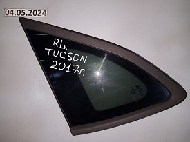 СТЕКЛО КРЫЛА БАГАЖНИКА ЛЕВОЕ (ФОРТОЧКА, СОБАЧНИК, ГЛУХОЕ) HYUNDAI TUCSON TL 2015-2023