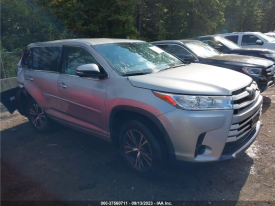 KZ-5 2017 TOYOTA HIGHLANDER LE 3.5L V-6 DI, DOHC, VVT, 295HP All Wheel Drive