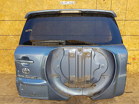 ДВЕРЬ БАГАЖНИКА (КРЫШКА БАГАЖНИКА) (С ПОВРЕЖДЕНИЕМ) (ГОЛУБАЯ) TOYOTA RAV 4 XA30 2005-2012