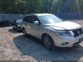 KZ-5 2014 NISSAN PATHFINDER SL 3.5L V-6 DOHC, VVT, 260HP 4X4 Drive