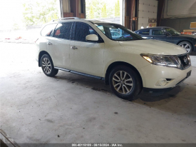 KZ-5 2015 NISSAN PATHFINDER S 3.5L V-6 DOHC, VVT, 260HP 4X4 Drive