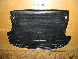 КОВРИК В БАГАЖНИК (РЕЗИНА) (ЧЕРНЫЙ) INFINITI FX35-FX45 S50 2002-2008
