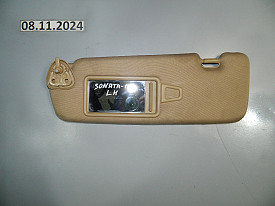 КОЗЫРЕК СОЛНЦЕЗАЩИТНЫЙ ЛЕВЫЙ (БЕЖЕВЫЙ) HYUNDAI SONATA 6 YF 2009-2014