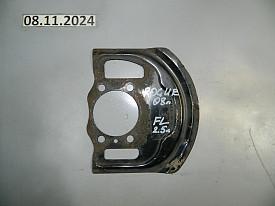 ЗАЩИТА ТОРМОЗНОГО ДИСКА ПЕРЕДНЯЯ ЛЕВАЯ (ПЕСОЧНИЦА) (№1) (41161-JU00A) NISSAN ROGUE J10 2007-2013