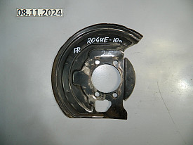 ЗАЩИТА ТОРМОЗНОГО ДИСКА ПЕРЕДНЯЯ ПРАВАЯ (ПЕСОЧНИЦА) (№2) (41151-JG00A) NISSAN ROGUE J10 2007-2013