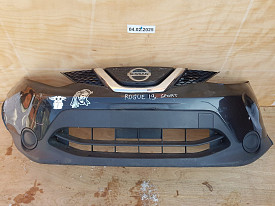 БАМПЕР ПЕРЕДНИЙ (В СБОРЕ) (ЧЕРНЫЙ) NISSAN QASHQAI J11-ROGUE SPORT J11 2013-2019