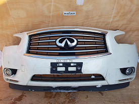 БАМПЕР ПЕРЕДНИЙ (В СБОРЕ) (БЕЛЫЙ) INFINITI JX35 - QX60 L50 2012-2021