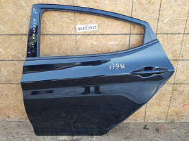 ДВЕРЬ ЗАДНЯЯ ЛЕВАЯ (ЧЕРНАЯ) HYUNDAI ELANTRA 5 MD 2010-2016