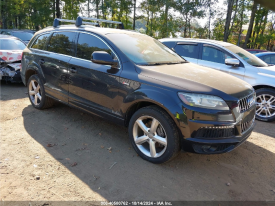 KZ-7 2014 AUDI Q7 3.0T S LINE PRESTIGE 3.0L V-6 DI, DOHC, VVT, SUPERCHARGER, 333HP