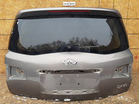 ДВЕРЬ БАГАЖНИКА (КРЫШКА БАГАЖНИКА) (СО СТЕКЛОМ) (СЕРАЯ) INFINITI QX56 - QX80 Z62 2010-2024