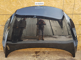 КАПОТ (ЧЕРНЫЙ) (РЖАВЧИНА ИЗНУТРИ) HYUNDAI ELANTRA 5 MD 2010-2016