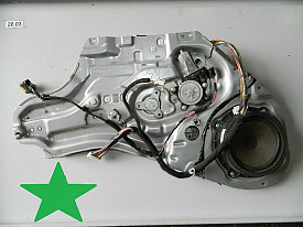 СТЕКЛОПОДЪЕМНИК ДВЕРИ ЗАДНИЙ ЛЕВЫЙ (МЕХАНИЗМ) LAND ROVER RANGE ROVER EVOQUE L538 2011-201