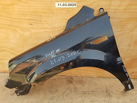 КРЫЛО ПЕРЕДНЕЕ ЛЕВОЕ (ЧЕРНЫЙ) HONDA PILOT 1 YF1 2006-2008 