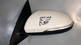 ЗЕРКАЛО ЗАДНЕГО ВИДА ЛЕВОЕ (БОКОВОЕ) (8-КОНТАКТОВ С BSM) KIA OPTIMA 4 JF K5 2016-2020