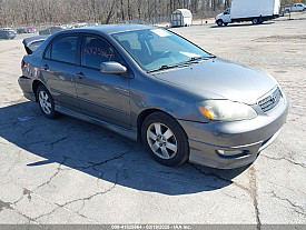 KZ-8 2007 TOYOTA COROLLA S 1.8L I-4 DOHC, VVT, 126HP
