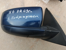 ЗЕРКАЛО ЗАДНЕГО ВИДА ПРАВОЕ (БОКОВОЕ) (3-КОНТАКТА) (С ПОВРЕЖДЕНИЕМ) BMW X6 E71 2009-2014