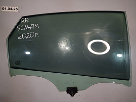 СТЕКЛО ДВЕРИ ЗАДНЕЕ ПРАВОЕ HYUNDAI SONATA 8 DN 2019-2023
