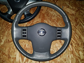 РУЛЬ (МУЛЬТИРУЛЬ С AIRBAG) (СЕРЫЙ) (КОЖАНЫЙ) NISSAN TITAN A60 2003-2015