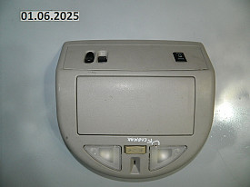 ПЛАФОН ПОТОЛКА ПЕРЕДНИЙ (26430-7S015) (С ЛЮКОМ) (БЕЗ МИКРОФОНА) (БЕЗ ДИСПЛЕЯ) (СЛОМАНО КРЕПЛЕНИЯ ПЛАФОНА) (СЕРЫЙ) NISSAN TITAN A60 2003-2015