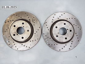 ДИСК ТОРМОЗНОЙ ПЕРЕДНИЙ (ПЕРФОРИРОВАННЫЙ) (ПАРА) 2.5-3.6 (316 ММ) SUBARU OUTBACK 5 BS 2014-2019