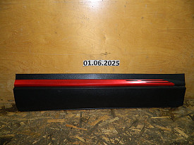 НАКЛАДКА ДВЕРИ ПЕРЕДНЯЯ ПРАВАЯ (6102520-BQ01-AC) (ПОЦАРАПАНАЯ) (КРАСНЫЙ) CHANGAN CS35 PLUS 2018-Н.В