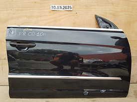 ДВЕРЬ ПЕРЕДНЯЯ ПРАВАЯ 1 (С НЕЗНАЧИТЕЛЬНЫМ ПОВРЕЖДЕНИЕМ) (ЧЕРНЫЙ) VOLKSWAGEN PASSAT CC B6 2008-2016