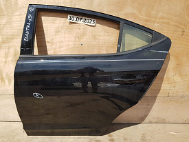 ДВЕРЬ ЗАДНЯЯ ЛЕВАЯ (ЧЕРНАЯ) HYUNDAI ELANTRA AD 2015-2020