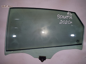 СТЕКЛО ДВЕРИ ЗАДНЕЕ ЛЕВОЕ HYUNDAI SONATA 8 DN 2019-2023