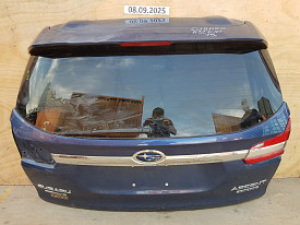 ДВЕРЬ БАГАЖНИКА (КРЫШКА БАГАЖНИКА) (СИНЯЯ) (СО СТЕКЛОМ) (С ПОЙЛЕРОМ И ХРОМ НАКЛАДКОЙ) SUBARU ASCENT WM 2017-Н.В