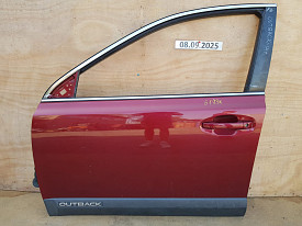 ДВЕРЬ ПЕРЕДНЯЯ ЛЕВАЯ (КРАСНАЯ) SUBARU OUTBACK 4 BR 2009-2014