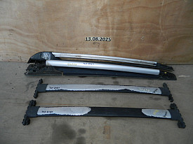 РЕЙЛИНГИ КРЫШИ ПРОДОЛЬНЫЕ С ПОПЕРЕЧНЫМИ (С ОДНОЙ ЗАГЛУШКОЙ) (С ПОВРЕЖДЕНИЕМ) (ПАРА) PONTIAC VIBE 1 2002-2008