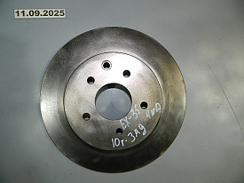 ДИСК ТОРМОЗНОЙ ЗАДНИЙ (43206-EG000) (R-L) (307MM) INFINITI EX25-EX35-EX37 J50 2007-2013