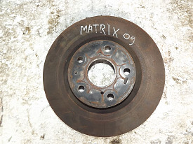 ДИСК ТОРМОЗНОЙ ПЕРЕДНИЙ 1.8 (R-L) TOYOTA MATRIX E140 2008-2013