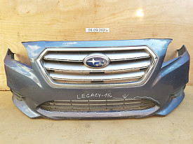 БАМПЕР ПЕРЕДНИЙ (В СБОРЕ С РЕШЕТКОЙ И ПРОТИВОТУМАНКАМИ) (ПОСЛЕ НЕЗНАЧИТЕЛЬНОЙ РЕСТАВРАЦИИ) (ГОЛУБОЙ) SUBARU LEGACY 6 BN 2014-2017