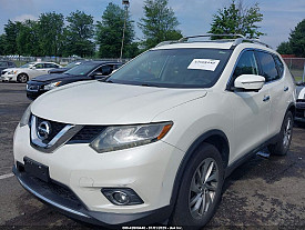 KZ-10 2015 NISSAN ROGUE SL 2.5L I-4 DOHC, VVT, 170HP Front Wheel Drive