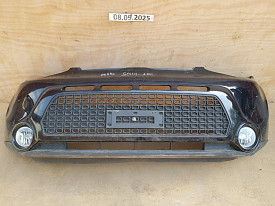 БАМПЕР ПЕРЕДНИЙ (ПОЛНОСТЬЮ В СБОРЕ С НАПОЛНИТЕЛЕМ) (ПОСЛЕ НЕЗНАЧИТЕЛЬНОЙ РЕСТАВРАЦИИ) (ЧЕРНЫЙ) KIA SOUL 2 PS 2014-2019