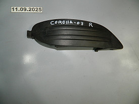 ЗАГЛУШКА ПРОТИВОТУМАНКИ ПРАВАЯ (52127-02170) TOYOTA COROLLA E120-E130 2004-2007