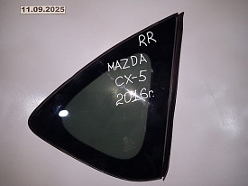 СТЕКЛО КРЫЛА БАГАЖНИКА ПРАВОЕ (ФОРТОЧКА, СОБАЧНИК, ГЛУХОЕ) MAZDA CX-5 KE 2011-2017