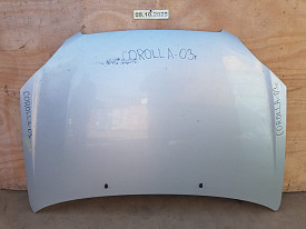 КАПОТ (СЕРЕБРО) TOYOTA COROLLA E120-E130 2000-2007