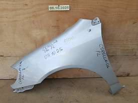 КРЫЛО ПЕРЕДНЕЕ ЛЕВОЕ (СЕРЕБРО) TOYOTA COROLLA E120-E130 2000-2007