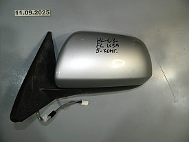 ЗЕРКАЛО ЗАДНЕГО ВИДА ЛЕВОЕ (БОКОВОЕ) (5-КОНТАКТОВ) (USA) TOYOTA HIGHLANDER XU40 2007-2013