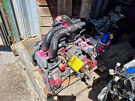 ДВИГАТЕЛЬ 2.5 FB25B (РАЗБИТАЯ ЛОБОВАЯ) SUBARU FORESTER SJ 2015-2018