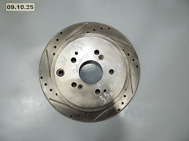 ДИСК ТОРМОЗНОЙ ЗАДНИЙ (ПЕРФОРИРОВАННЫЙ) (R-L) (ПАРА) (ОДИН ПОД ПРОТОЧКУ) ACURA MDX YD1 2000-2006