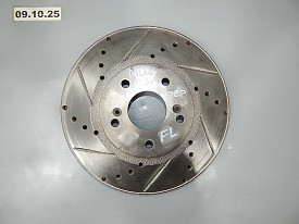 ДИСК ТОРМОЗНОЙ ПЕРЕДНИЙ (ПЕРФОРИРОВАННЫЙ) (R-L) (ПАРА) ACURA MDX YD1 2000-2006