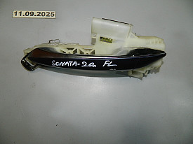 РУЧКА ДВЕРИ НАРУЖНАЯ ПЕРЕДНЯЯ ЛЕВАЯ (4-КОНТАКТА) (ХРОМ) HYUNDAI SONATA 8 DN 2019-2023