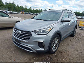 KZ-10 2018 HYUNDAI SANTA FE SE 3.3L V-6 DI, DOHC, VVT, 290HP All Wheel Drive